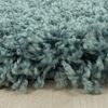 Runder Shaggy Teppich SYDNEY AQUA 160 X 160cm Bild 5