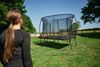 Hudora '4square' Trampolin mit Sicherheitsnetz, Stahl schwarz, 288 x 410 x 272 cm Bild 2