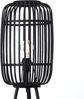 Brilliant Leuchten No. 94977-76 Woodrow Standleuchte dreibeinig holz dunkel schwarz E27 Bild 4