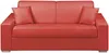 Schlafsofa 3-Sitzer EMIR - Rot - Liegefläche: 140 cm - Matratzenhöhe: 14 cm Bild 5