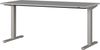 Germania Schreibtisch 4242-583, in Lichtgrau/Silber, elektrisch höhenverstellbar, 160 x 120 x 80 cm (BxHxT) Bild 5