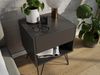 2er Set Nachttisch Dion 40cm SoftClose stehend Grafit Softtouch : Grafit Bild 3