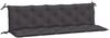 vidaXL Gartenbank-Auflagen 2 Stk. Anthrazit 180x50x7 cm Oxford-Gewebe 361716 Bild 2