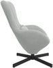 vidaXL Eiersessel Hellgrau 63 x 73 x 90 cm Samt 42002756 Bild 5