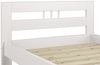 Einzelbett Bettrahmen 90x200 Futonbett Kieferbett weiß Massivholz Rollrost Gästebett 60.64-09WFL Bild 5