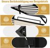 BlingBin Polsterbett Boxspringbett Stauraumbett (1-tlg, Einzelbett 140×200,360-Surround-LED-Funktion), mit USB und Typ C-Port, Hydraulisch Stauraum, Leinen Ohne Matratze Bild 3