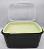 TUPPERWARE Lunchbox Tupperware Schatzkiste 7,3L olivegrün mit Einsatz Bild 3