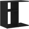 vidaXL Beistelltisch Schwarz Eichen-Optik 50 x 30 x 50 cm 862631 Bild 2