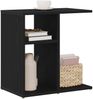 vidaXL Beistelltisch Schwarz Eichen-Optik 50 x 30 x 50 cm 862631 Bild 3