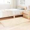 vidaXL Teppich Shaggy Hochflor NAVARRA Creme 80x150 cm Polyester 4102815 Bild 3