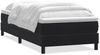 vidaXL Boxspringbett mit Matratze Schwarz 90x210 cm Samt 3315905 Bild 2