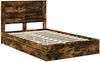vidaXL Aufbewahrungsbett Geräucherte Eiche 135 x 190 cm Holzwerkstoff 3410252 Bild 4