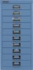 Bisley MultiDrawer™, 29er Serie, DIN A4, 10 Schubladen, Farbe blau Bild 3