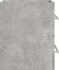 vidaXL Waschbeckenunterschrank Betongrau 60x38,5x48 cm Holzwerkstoff 856224 Bild 5