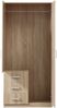 Kleiderschrank Bodolz 176x80x52 cm mit Spiegel [en. casa] Bild 5