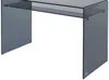 Vente-unique - STILEOS Büromöbel Glas Grau - B 60 cm x H 75 cm x L 120 cm Bild 4