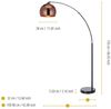 Stehleuchte Stehlampe Standleuchte LED Rotgold Arquer Versanora VN-L00011-EU Bild 3