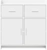 vidaXL Sideboard Weiß 75 x 36 x 80 cm Holzwerkstoff 8011115 Bild 4