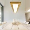 Nettlife Hängeleuchte Pendelleuchte 150CM Massivholz gefertigt, LED fest integriert, Warmweiß Neutralweiß Kaltweiß Bild 3