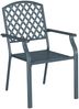 vidaXL Gartenstuhl 2 pcs Anthrazit 56 x 65 x 89 cm Stahl 362775 Bild 4