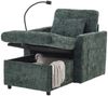 BlingBin Sofa Einzelsofa Freizeitstuhl Freizeit-Sofa, Einsitzer mit Stauraum, 125 x 84,5 x 87 cm 1 Teile, Einzelner Freizeitstuhl für Wohnzimmer Schlafzimmer kleiner Haushalt Bild 2