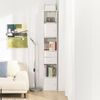 SoBuy Bücherregal Aktenschrank, Hochschrank, Aufbewahrungsregal, Standregal, Büroregal, mit Schubladen Bücherschrank, Badezimmerschrank Badezimmer, Wohnzimmer Bild 1