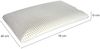 Dmora Set mit 2 Kopfkissen Citronella, Bettkissen, Ergonomisches Produkt, Schlafzimmerkissen, Made in Italy, 70x40 h12 cm, Weiß Bild 3