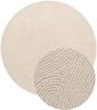 HANSE Home Wollteppich Calmio, auch als Läufer und in rund, rechteckig, Höhe: 18 mm, Handgetuftet, Wolle, Natur, Wohnzimmer, Schlafzimmer, Skandi, Hygge Bild 2