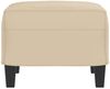 vidaXL Fußhocker Creme 60x50x41 cm Mikrofasergewebe 349345 Bild 4
