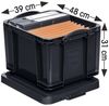 Really Useful Box Aufbewahrungsbox 35,0 l - 48,0 x 39,0 x 31,0 cm schwarz Bild 4