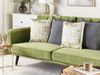 Kissen 2er Set Abstraktes Muster GARDENIA Baumwolle 45 x 45 cm Gold Bild 3