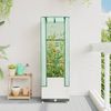 vidaXL Hochbeet mit Gewächshaus-Aufsatz Rattan-Optik 40x40x139 cm 4015841 Bild 3