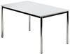 Besprechungstisch DR12 120x80cm 4-Fuß Grau Gestellfarbe: Chrom Bild 4