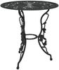 vidaXL 3-tlg. Bistro-Set Aluminiumguss Schwarz 317739 Bild 3