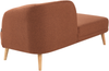 Rechtsseitige Chaiselongue TANLAY Stoff Goldbraun Bild 5