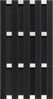WPC-Sichtschutzzaun CARMENO - 1x Element, ca. 180 x 90 cm - Schwarz Bild 2