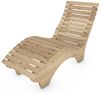 Relaxliege "Ruhe-Vroni" (Lärche) 2-teilig stehend Breite 70 cm Bild 2
