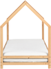 Bett mit Lattenrost APPY 90 x 200 cm Holz Heller Holzfarbton Bild 4