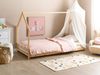 Bett mit Lattenrost APPY 90 x 200 cm Holz Heller Holzfarbton Bild 3