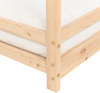 Bett mit Lattenrost APPY 90 x 200 cm Holz Heller Holzfarbton Bild 5