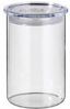 SIMAX Vorratsglas Vorratsglas mit Kunststoffdeckel, Glas, (Packung), luftundurchlässig, stapelbar, platzsparend, auch für Flüssigkeiten geeignet Bild 2