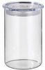 SIMAX Vorratsglas Vorratsglas mit Kunststoffdeckel, Glas, (Packung), luftundurchlässig, stapelbar, platzsparend, auch für Flüssigkeiten geeignet Bild 3