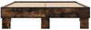 vidaXL Bettgestell Räuchereiche 140x200 cm Holzwerkstoff und Metall 845859 Bild 4