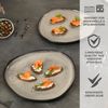 Moritz & Moritz ORGANIC Servierplatte 2er - Grau Bild 4