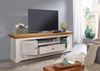 Lowboard 1 GLORA TV-Board Kiefer massiv weiß gewachst Eiche Landhaus Bild 2