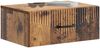 vidaXL Wandmontierter Nachttisch Altholz 49 x 34,5 x 20 cm 898971 Bild 2