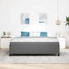 vidaXL Bettrahmen mit Matratze Hellgrau 180 x 200 cm Stoff 3399135 Bild 3