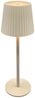 Coen Bakker Deco BV LED Tischleuchte Portable Light, LED, warmweiß, kaltweiß, neutralweiß, aufladbar außen sand USB touch geriffelt 9x27,5 cm Bild 2