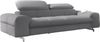 COTTA 3-Sitzer Chef, Big-Sofa mit Kopfteilverstellung, edle Metallkufen Bild 5