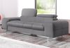 COTTA 3-Sitzer Chef, Big-Sofa mit Kopfteilverstellung, edle Metallkufen Bild 2
